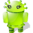 Girl Android Shadow Icon 48x48 png